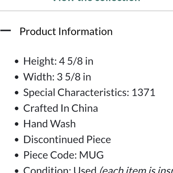 Vintage Princess House Exclusive Coffee Cup~Pavillion Mug~Scalloped Bottom - Picture 9 of 10